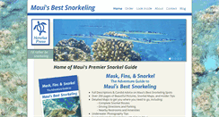 Desktop Screenshot of mauisbestsnorkeling.com